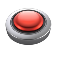 3d rendered Button png