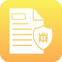 File protect Vector Icon