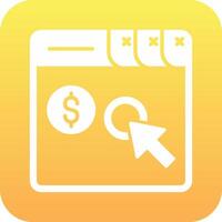 Pay Per Click Vector Icon