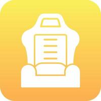 Car Seat Vector Icon