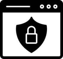 Web Security Vector Icon