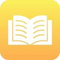 Open Book Vector Icon