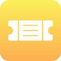 Ticket Vector Icon