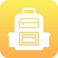 University Bag Vector Icon