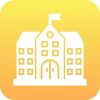 University Building Vector Icon