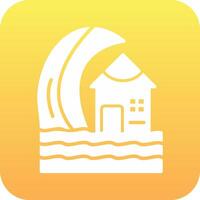Tsunami Vector Icon