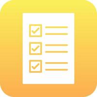 Check List Vector Icon