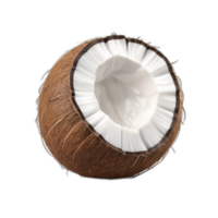 3d rendered Coconut png