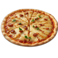 3d återges utsökt potatis lök caramelized pizza png