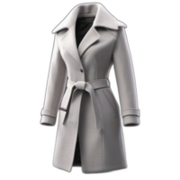 3d rendered Fashion wool coat png