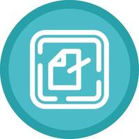 Edit file Flat Circle Multicolor Design Icon vector