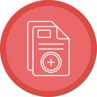 Add Flat Circle Multicolor Design Icon vector