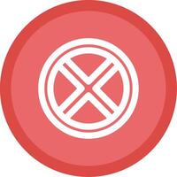 Block 2 Flat Circle Multicolor Design Icon vector