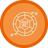Infographic elements Flat Circle Multicolor Design Icon vector