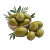 3d rendered Fresh olives png