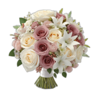 3d rendu luxueux mariage bouquet png