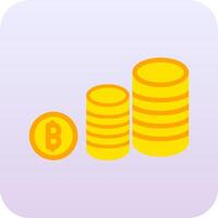 Bitcoins Vector Icon