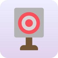 Military Target Vector Icon