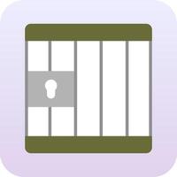 Military Jail Vector Icon