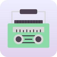 Radio Cassette Vector Icon