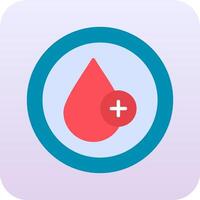 Blood Drop Vector Icon