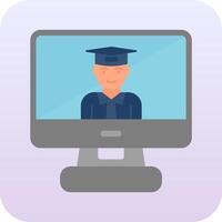 Online Learning Vector Icon