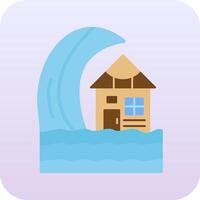 Tsunami Vector Icon