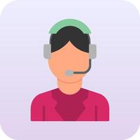 Customer Service Agent Vector Icon