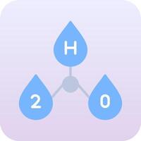 H2o Vector Icon