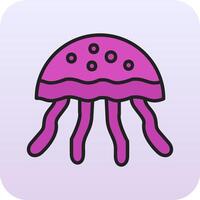 Jellyfish Vector Icon