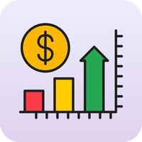 Price Increasing Vector Icon