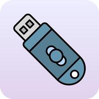 icono de vector de unidad usb