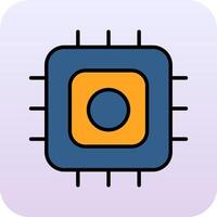 Processor Vector Icon