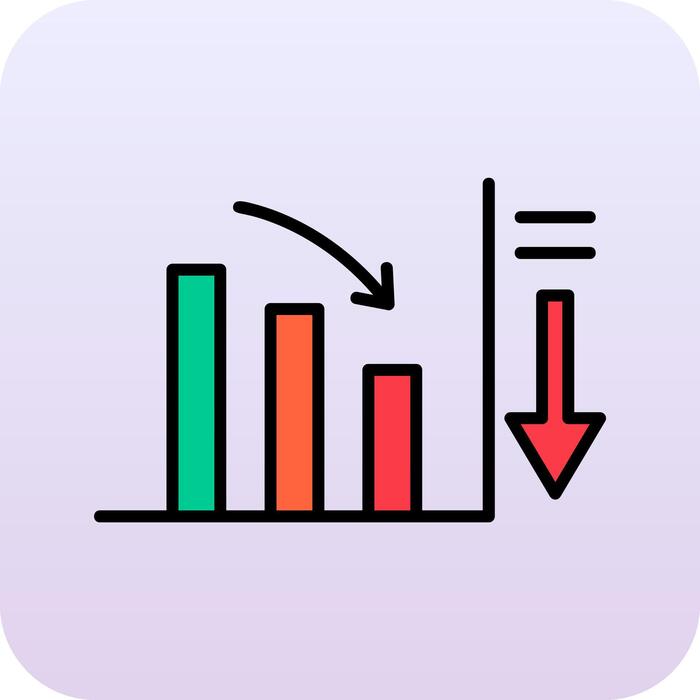 Decrease Vector Art, Icons, and Graphics for Free Download