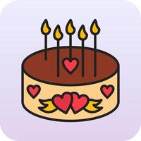 Cake Vector Icon