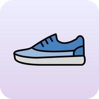 icono de vector de zapatillas