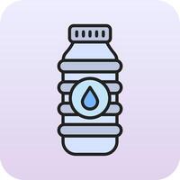 Water Bottle Vector Icon