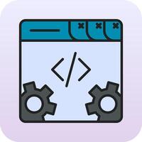 Cod Optimization Vector Icon