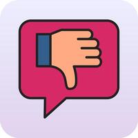 Dislike Vector Icon