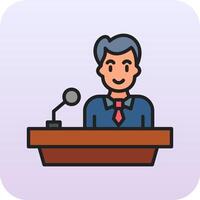 Lecture Vector Icon