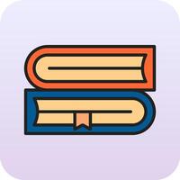 icono de vector de libros