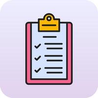 Clipboard Vector Icon