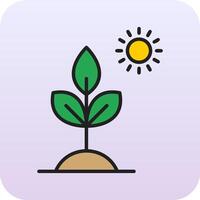 Biology Plant Vector Icon