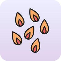 Flower Petals Vector Icon