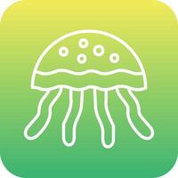 Jellyfish Vector Icon