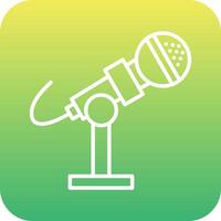 Microphone Stand Vector Icon