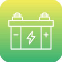 Car Battery Vector Icon