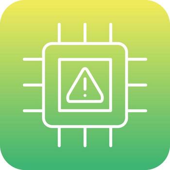 UPC advertencia vector icono