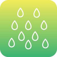 Rain Vector Icon