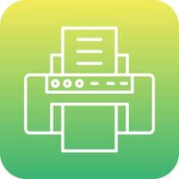 Printer Vector Icon